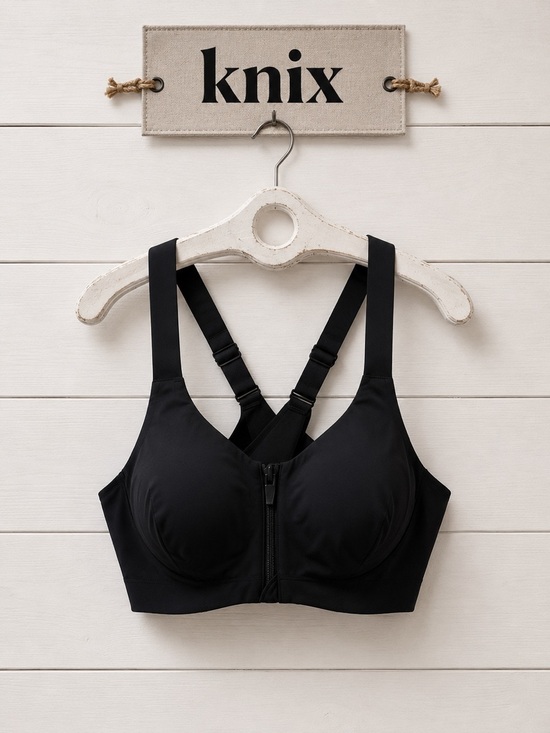 knix Other - Knix Black Crossback Wireless Bra – Size 5